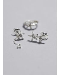 & Other Stories - Starry Earrings Set - Lyst