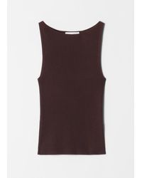 & Other Stories - Rib-Knit Tank Top - Lyst