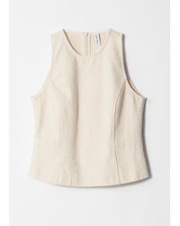 & Other Stories - Textured Sleeveless Top - Lyst