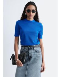 & Other Stories - Fine-Knit T-Shirt - Lyst