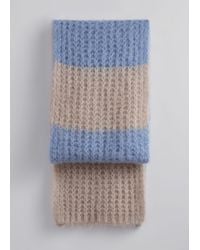 & Other Stories - Striped Alpaca-blend Scarf - Lyst