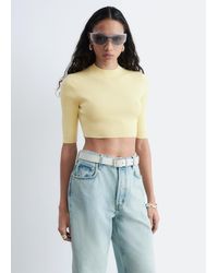 & Other Stories - Slim-Fit Cropped T-Shirt - Lyst