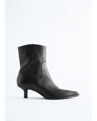 & Other Stories - Kitten Heel Ankle Boots - Lyst