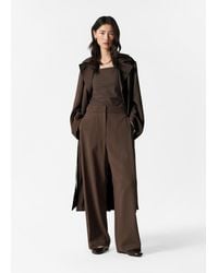 & Other Stories - Pleated Wide-Leg Trousers - Lyst