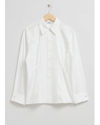 & Other Stories - Fitted Tuxedo Shirt - Lyst