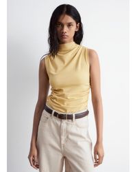 & Other Stories - Sleeveless Mock-Neck Top - Lyst