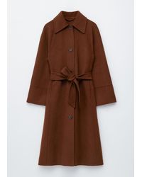& Other Stories - Tie-Belt Wool Car Coat - Lyst
