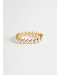 & Other Stories - Pearl Ring - Lyst
