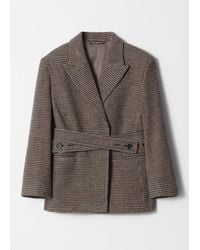 & Other Stories - Belted Wool Blazer - Lyst