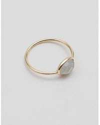 & Other Stories - Stone Pendant Ring - Lyst