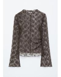 & Other Stories - Long-Sleeve Lace Top - Lyst
