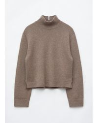 & Other Stories - Wool-Cashmere Mock Neck Jumper - Lyst