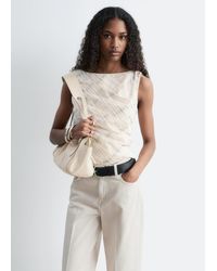 & Other Stories - Textured Boatneck Top - Lyst