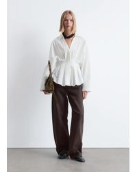 & Other Stories - Chemise Ajustée En Coton - Lyst