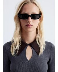& Other Stories - Keyhole Collar Top - Lyst