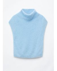 & Other Stories - Cashmere Rib Mock Neck Top - Lyst