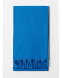 & Other Stories - Fringed Wool Blanket Scarf - Lyst
