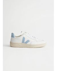 & Other Stories Leather Veja Esplar Sneakers in White | Lyst