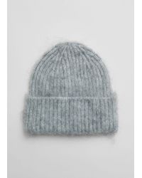 & Other Stories - Brushed Mohair-blend Beanie - Lyst