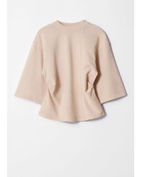 & Other Stories - Trapezförmiges T-Shirt - Lyst