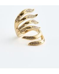 & Other Stories - Multi Wire Crystal Ring - Lyst