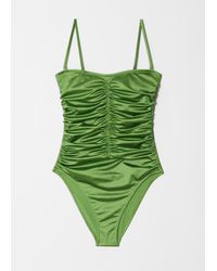 & Other Stories - Ruched Swimsuit - Lyst