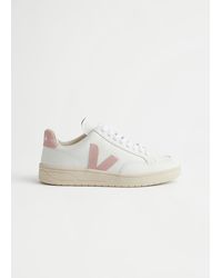 & Other Stories Leather Veja Esplar Sneakers in White | Lyst UK