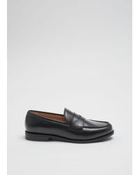 & Other Stories - Leather Penny Loafers - Lyst