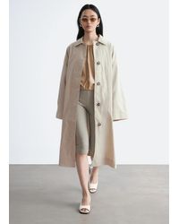& Other Stories - Belted Car Coat - Lyst