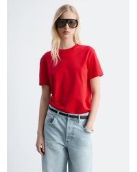 & Other Stories - Cotton Crew-Neck T-Shirt - Lyst