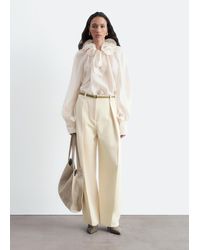 & Other Stories - Sculptural Pleat Trousers - Lyst