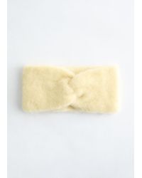 & Other Stories - Mohair-Blend Twist-Front Headband - Lyst