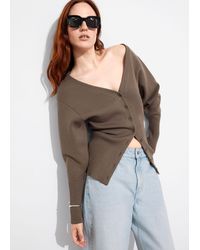 & Other Stories - Buttoned Knit Cardigan - Lyst