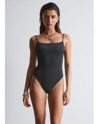 & Other Stories - Polka Dot Swimsuit - Lyst