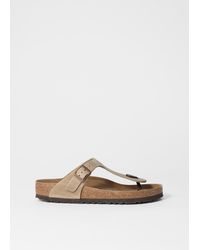 & Other Stories - Birkenstock Gizeh Leoi Thong Sandals - Lyst