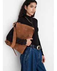 & Other Stories - Sac En Daim Orné D'Œillets - Lyst