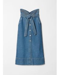 & Other Stories - Denim Maxi Skirt - Lyst