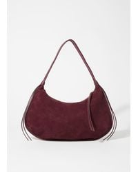 & Other Stories - Fringed Suede Shoulder Bag - Lyst