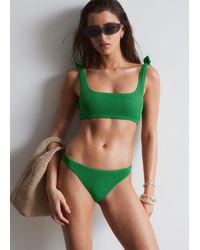 & Other Stories - Textured Bikini Briefs - Lyst