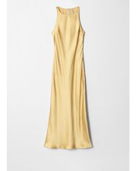 & Other Stories - Sleeveless Satin Midi Dress - Lyst