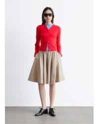 & Other Stories - Flared Knee-Length Skirt - Lyst