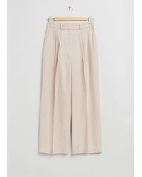 & Other Stories - Tailored High-waist Trousers - Lyst