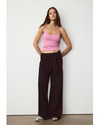 Stradivarius - Canotta Basica Con Spalline - Lyst