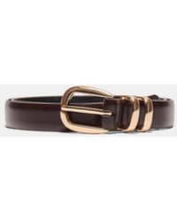 Stradivarius - Cintura Basic Effetto Finta Pelle Lucida - Lyst