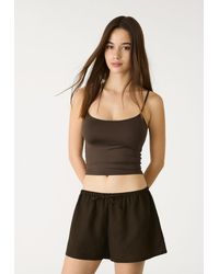 Stradivarius - Shorts Con Coulisse - Lyst