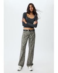 Stradivarius - Maglietta Basica Maniche Lunghe - Lyst