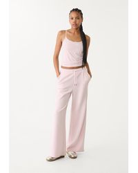Stradivarius - Maglietta Basica Con Spalline - Lyst
