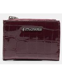 Stradivarius - Portamonete Portacarte Effetto Cocco - Lyst
