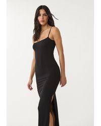 Stradivarius - Vestito Lungo Con Bretelle - Lyst
