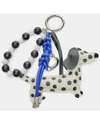Stradivarius - Portachiavi Charm Cane Pois - Lyst
